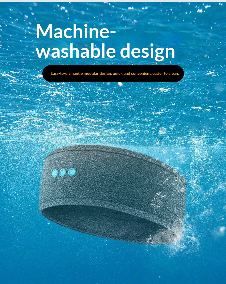 Wireless Bluetooth Sleep Headphones And Sport Headband Mask_voghion.com