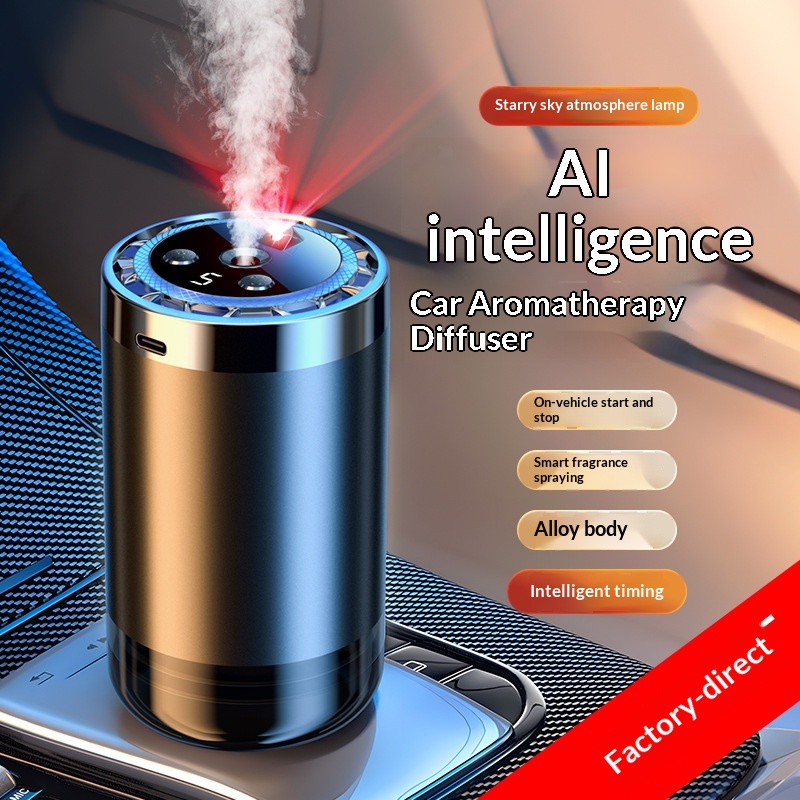 Cross-Border New Product AI Intelligent Sensor Perfume Aromatherapy Car Accessories High-End Automatic Fragrance Machine_voghion.com