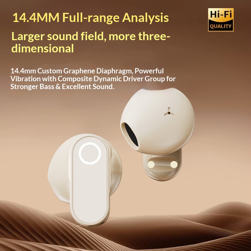 Cross-border Bluetooth Earphones, Wireless In-ear Mini Smart Noise-canceling Sleep Headphones With Long Battery Life And_voghion.com