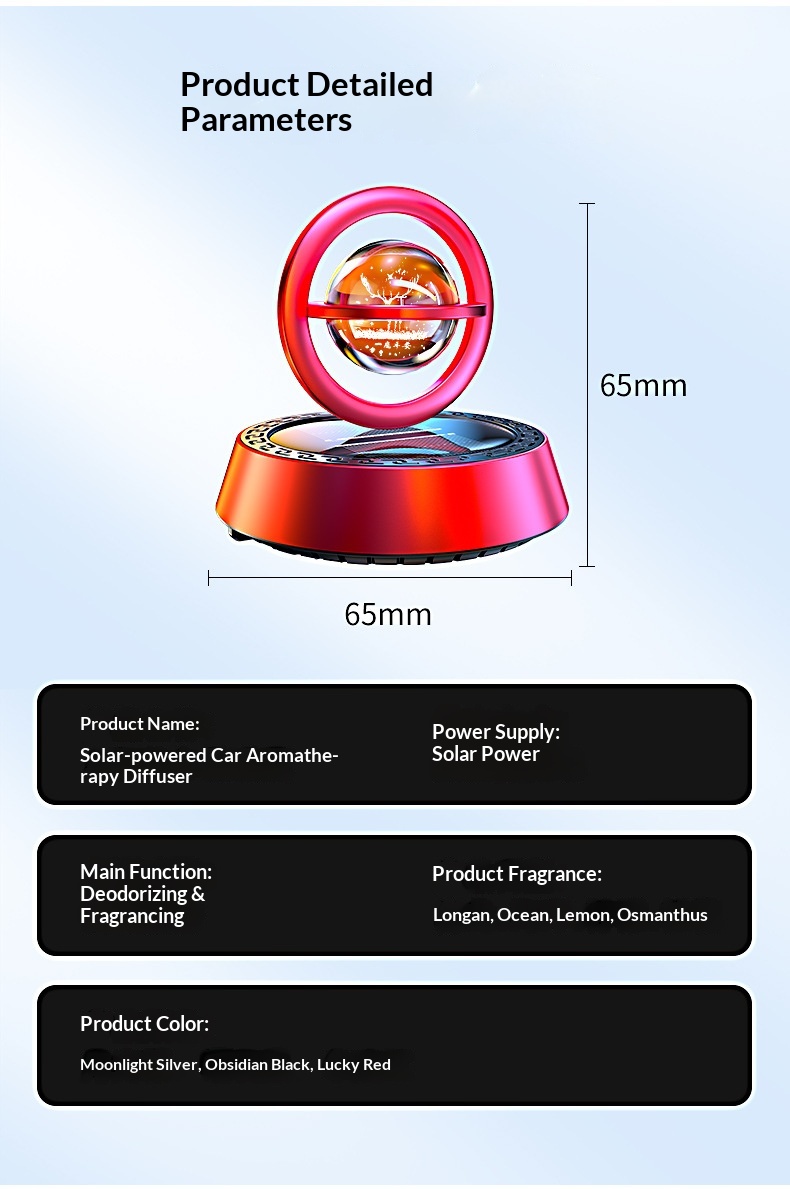 Solar auto luchtverfrisser voor dashboard en interieur_voghion.com