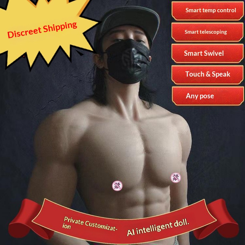 Inflatable Doll For Women, Male Version, Full-body Human-like, Insertable, Handsome Guy, Smart Oral And Anal Sex_voghion.com