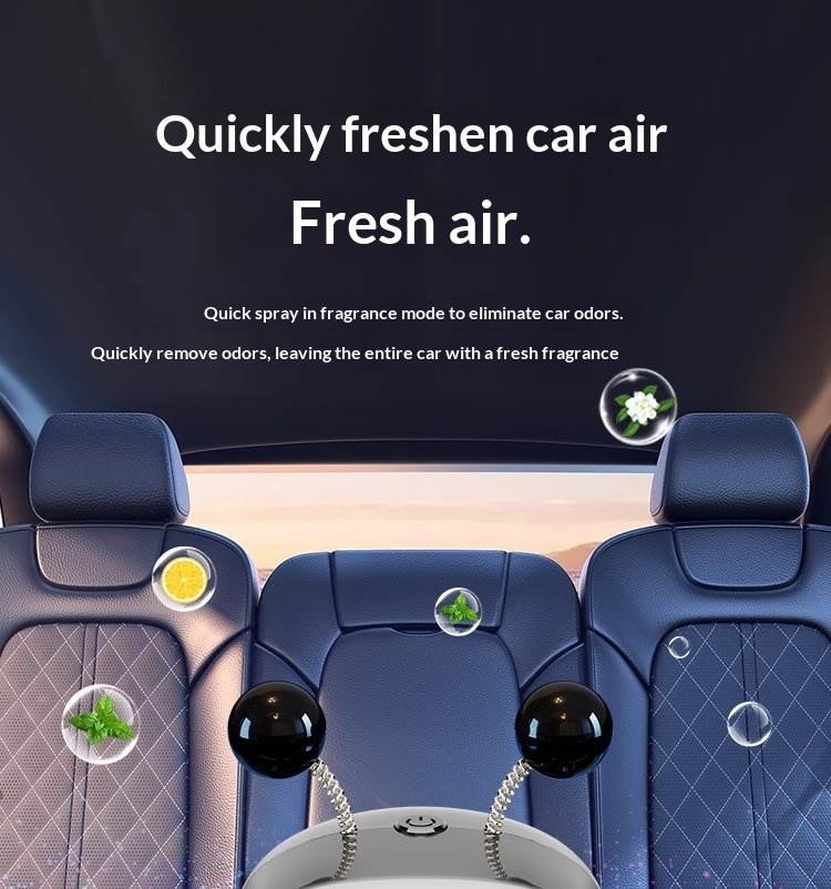 Smart bil aromaterapi luftfriskare för luftventilation_voghion.com