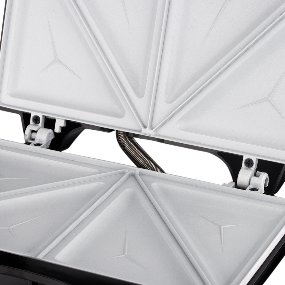 RAF Household Double-Sided Heating Sandwich Maker Multifunctional Toaster Waffle Breakfast Machine EU Plug Cross-Border_voghion.com