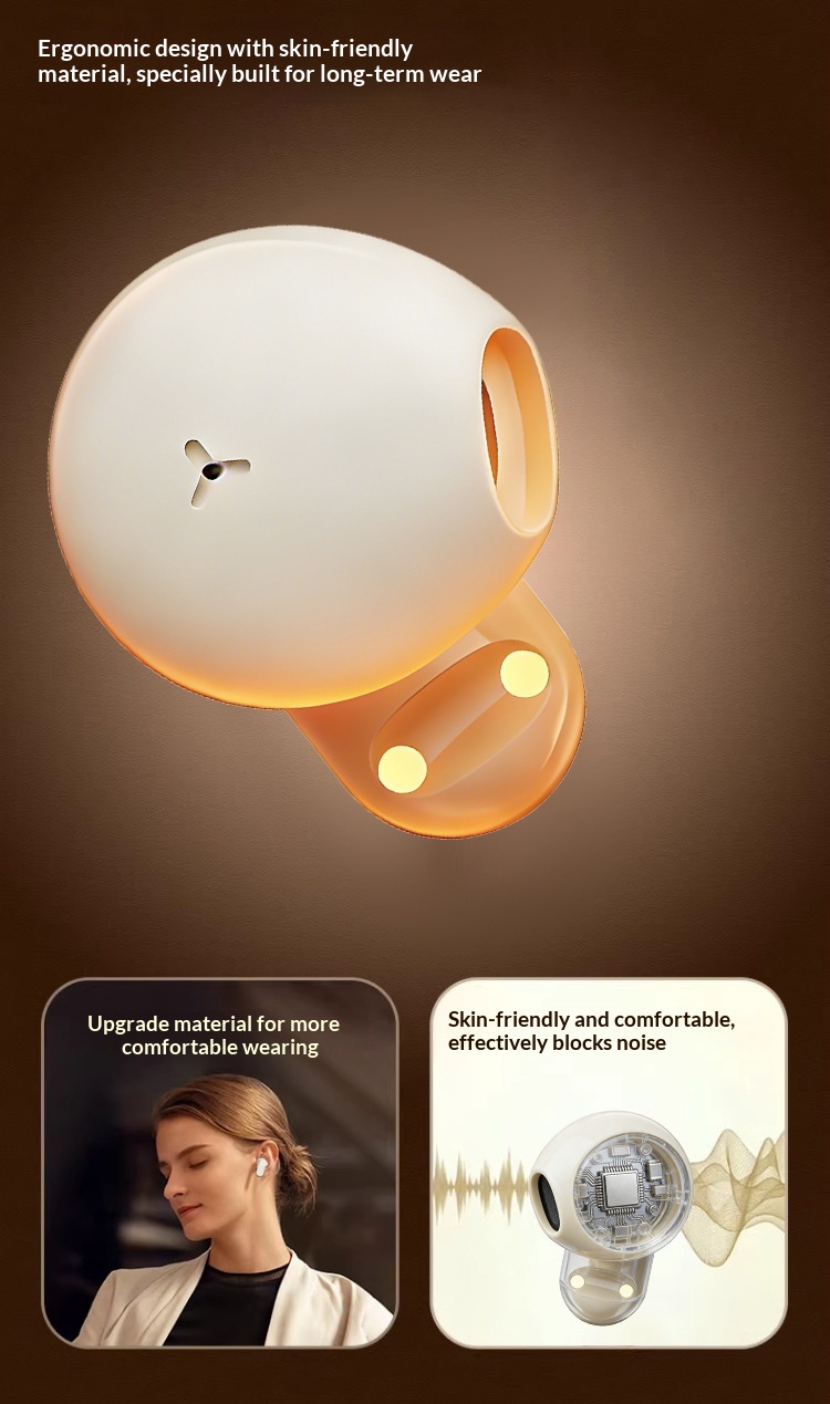 Wireless Noise-canceling Bluetooth Earphones With Long Battery_voghion.com