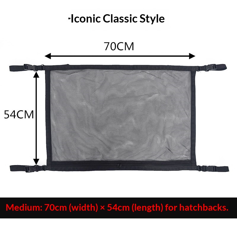 Rete da tetto, accessori per viaggi in auto, borsa portaoggetti da appendere all'ingrosso_voghion.com