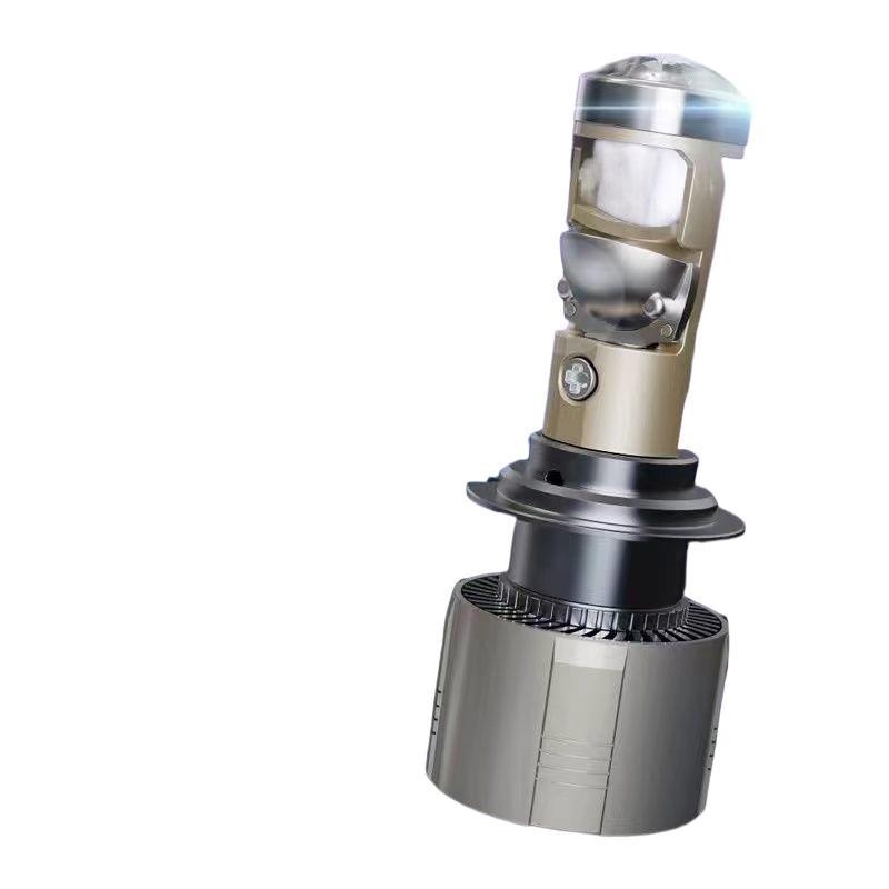 Car H7 H11 H4 LED Headlight With Built-in Lens Modification Super Bright Front Bulb 12V Integrated High And Low Beam_voghion.com