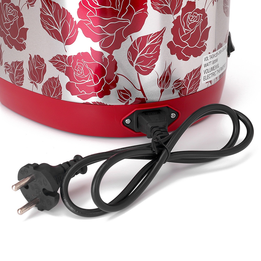 Bollitore elettrico domestico a temperatura costante con erogazione automatica dell'acqua, isolamento intelligente e standard UE._voghion.com