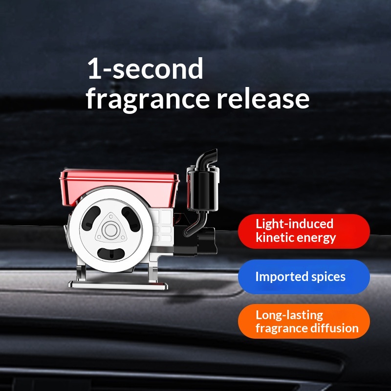 Cross-Border Fortune Machine Car High-End Long-Lasting Fragrance Solar Automatic Rotating Aromatherapy Perfume Ornament_voghion.com