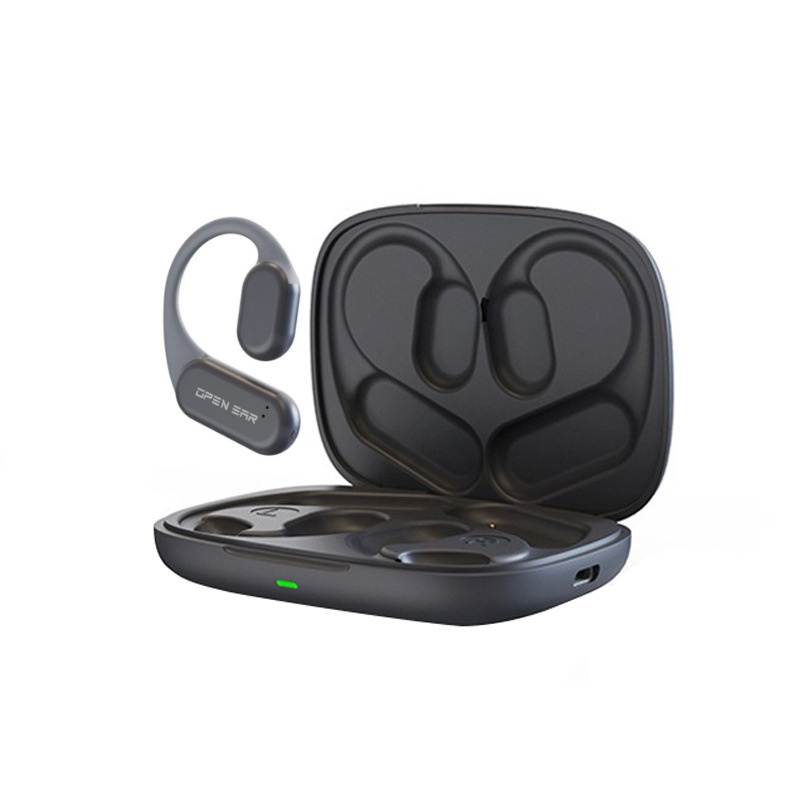 True Bone Conduction Bluetooth Earphones, Intelligent Noise Cancellation, Ultra-long Battery Life, Dual-chip_voghion.com