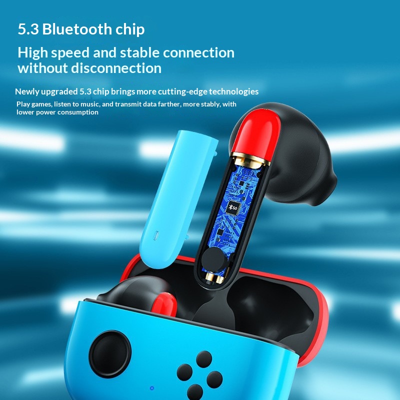 Cross-border Hot-selling TWS Bluetooth Gaming E-sports ENC Call Noise Cancelling True Wireless Long Battery Life_voghion.com