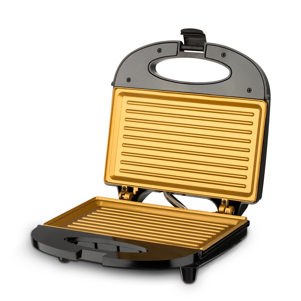 RAF EU-standaard grensoverschrijdende huishoudelijke dubbelzijdige verwarmde sandwichmaker multifunctionele broodrooster wafelmaker_voghion.com