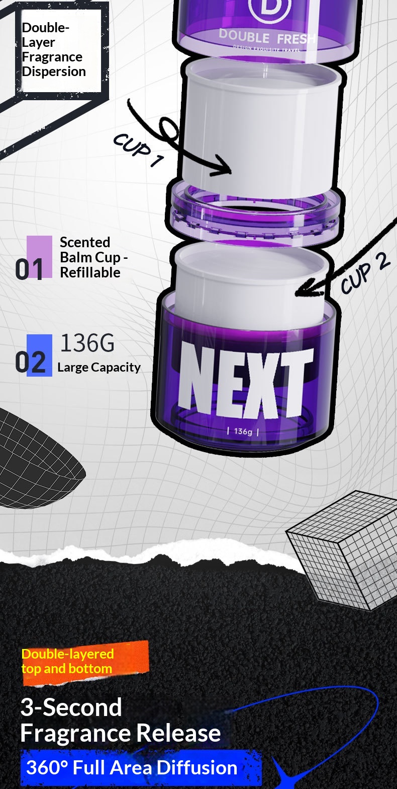 Suitu bil luftfrisker solid duft autoparfume dekoration_voghion.com