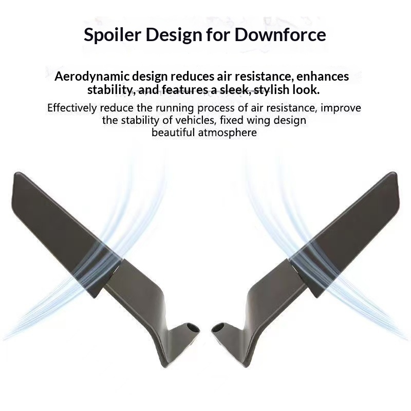 Scooter, Street Bike, Modified Rearview Mirror, Retro Motorcycle Foldable Fixed-wing Universal Reflector_voghion.com