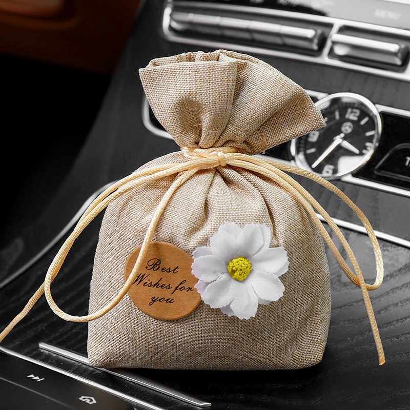 Raumduft-Parfüm zur Beseitigung von Innenraumgerüchen, Premium-Duft, Hängende Autotasche, Duftdekoration, Gardenie_voghion.com