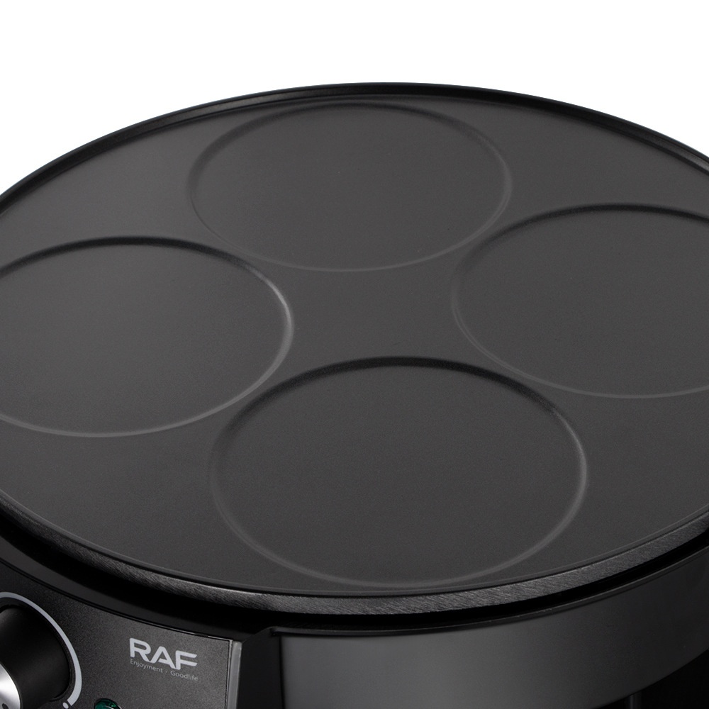 RAF Multifunktions-Toaster/Waffelgerät für den Haushalt, doppelseitig beheizbar, Sandwichmaker, Frühstücksgerät, EU-Standard_voghion.com