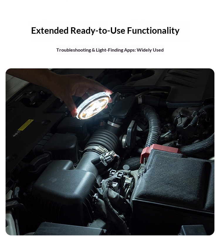 Installationsfreie, farbenfrohe LED-Innenraumbeleuchtung für Wohnmobile und Autos – dekorative Leselampe_voghion.com