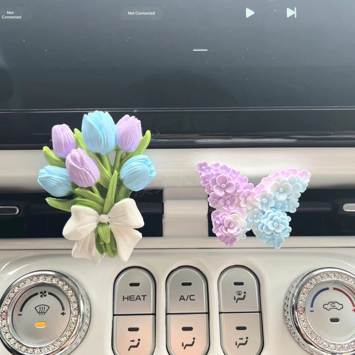 Auto luchtverfrisser tulp diffuser hanger elegante bloem_voghion.com