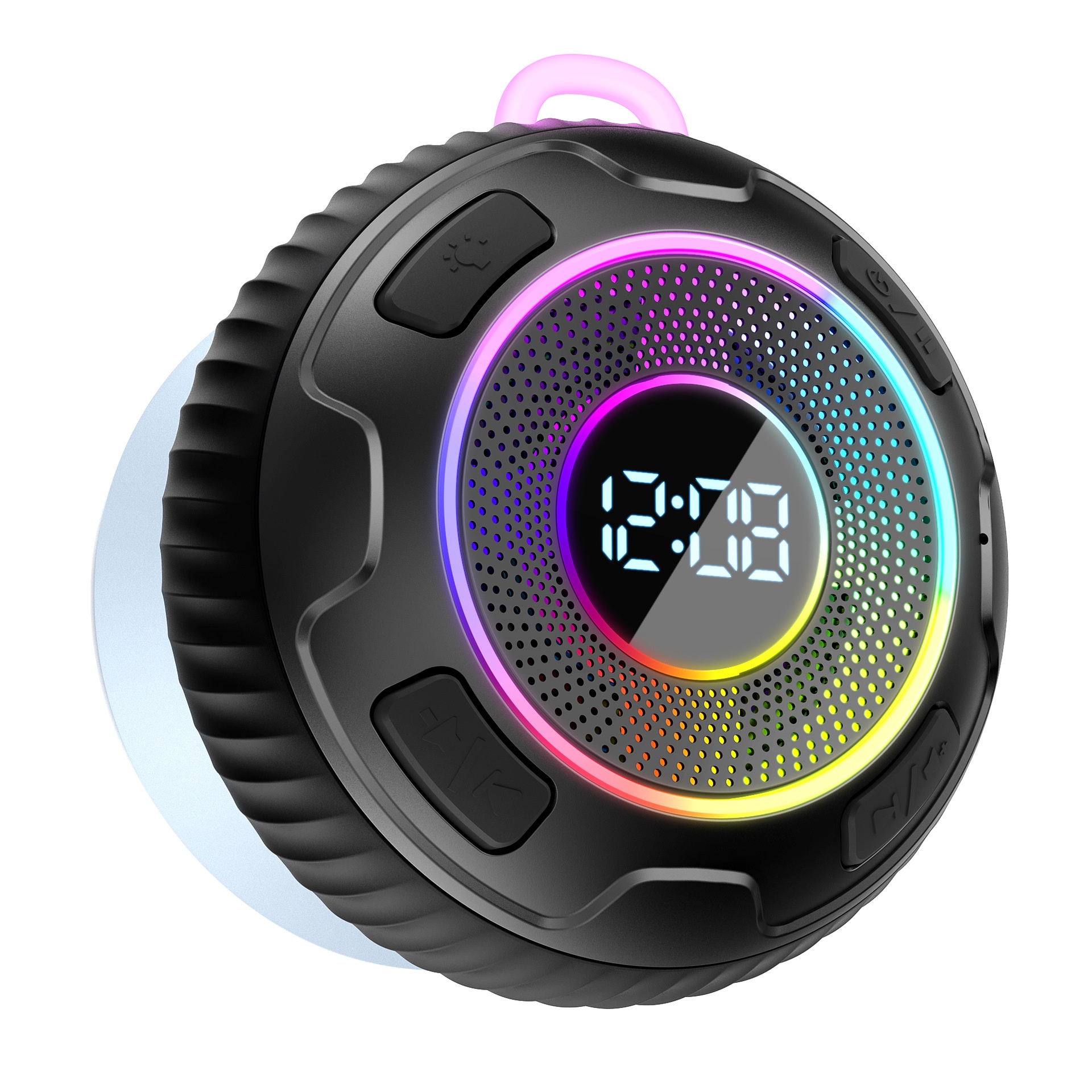Carefully Selected Cross-Border Wireless Bluetooth RGB Colorful Lights, Mini Portable Outdoor Speaker With Heavy_voghion.com