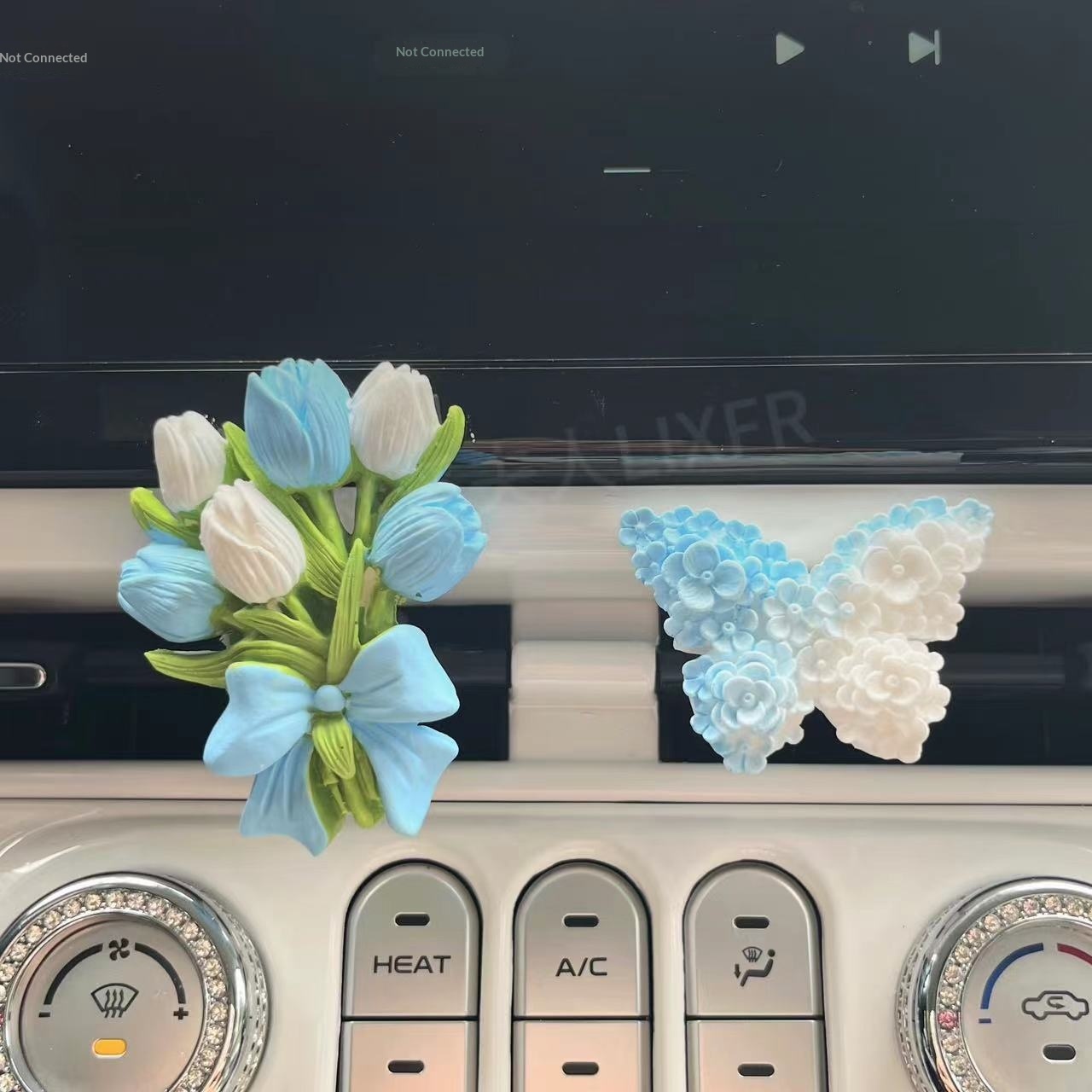 Auto luchtverfrisser tulp diffuser hanger elegante bloem_voghion.com