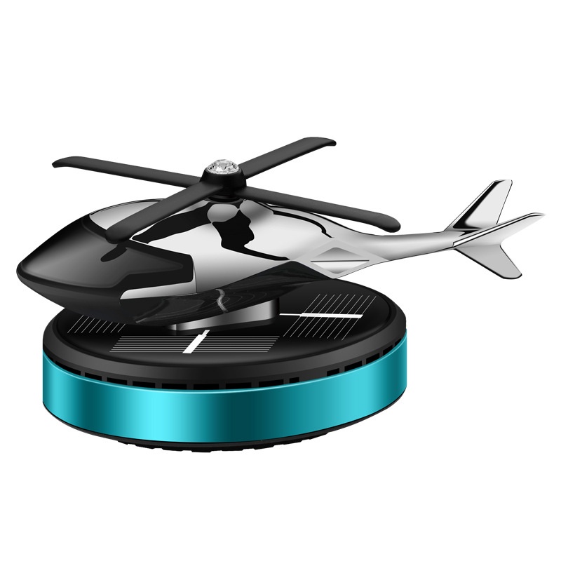 War Eagle Upgraded Solar Helicopter Aromatherapy Interior Dashboard Ornament High-end Car Perfume_voghion.com