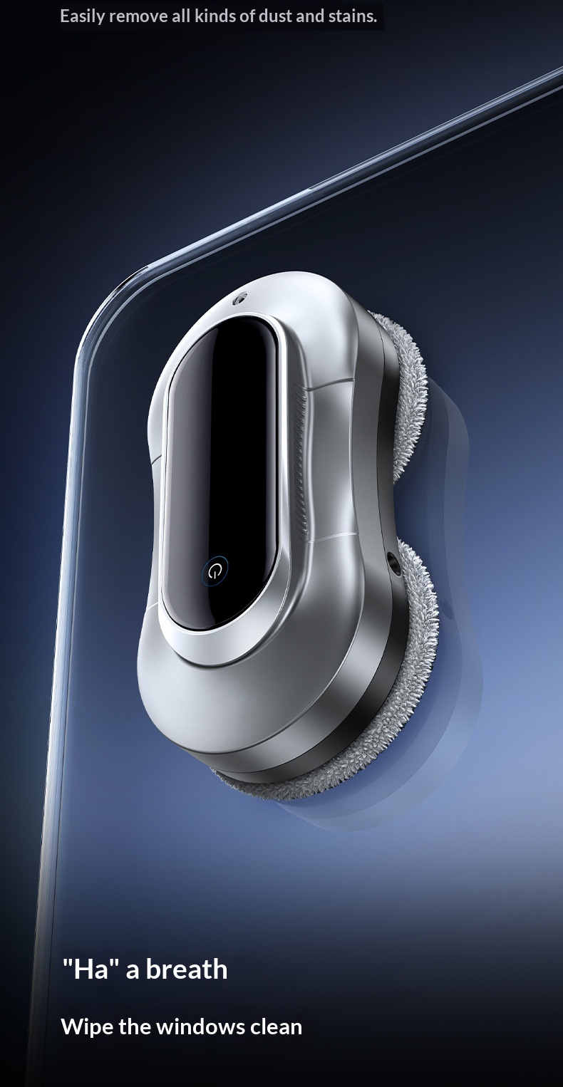 Water Spray Robot Automatic Household Window Glass Cleaning Artifact Double-Sided Cleaner/Device/Plug_voghion.com