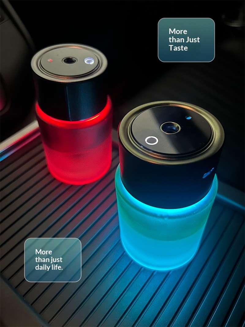 Diffuseur aromathérapie voiture avec projection ciel étoilé_voghion.com