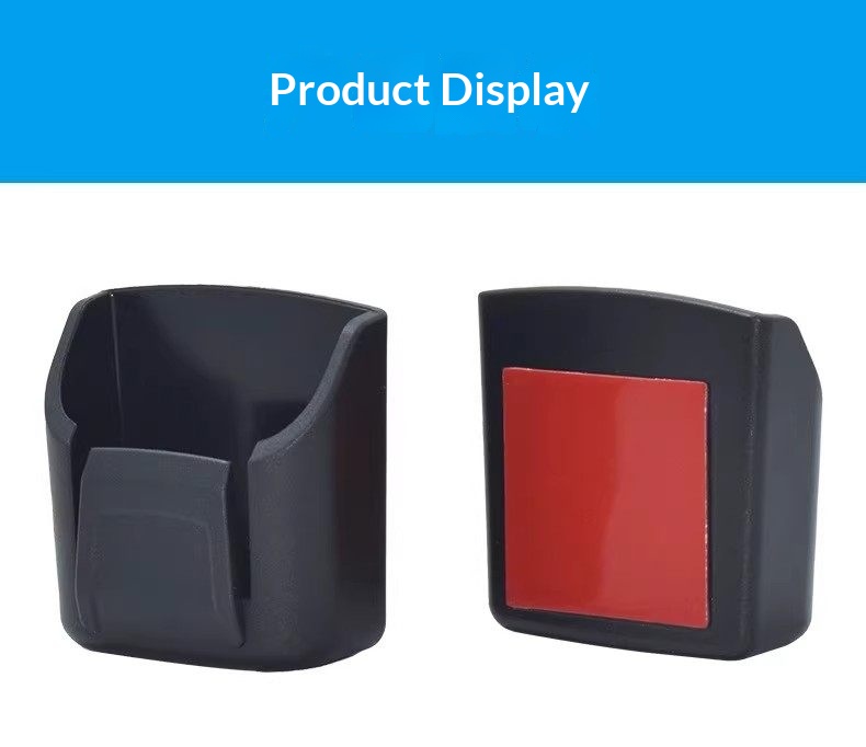 Scatola portaoggetti multifunzione per telecomando nella console centrale dell'auto, porta carte, gancio portachiavi_voghion.com