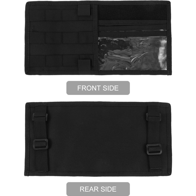 Car Sun Visor Makeup Mirror Storage Tactical Accessory Organizer Molle Miscellaneous Bag Hanging Type_voghion.com