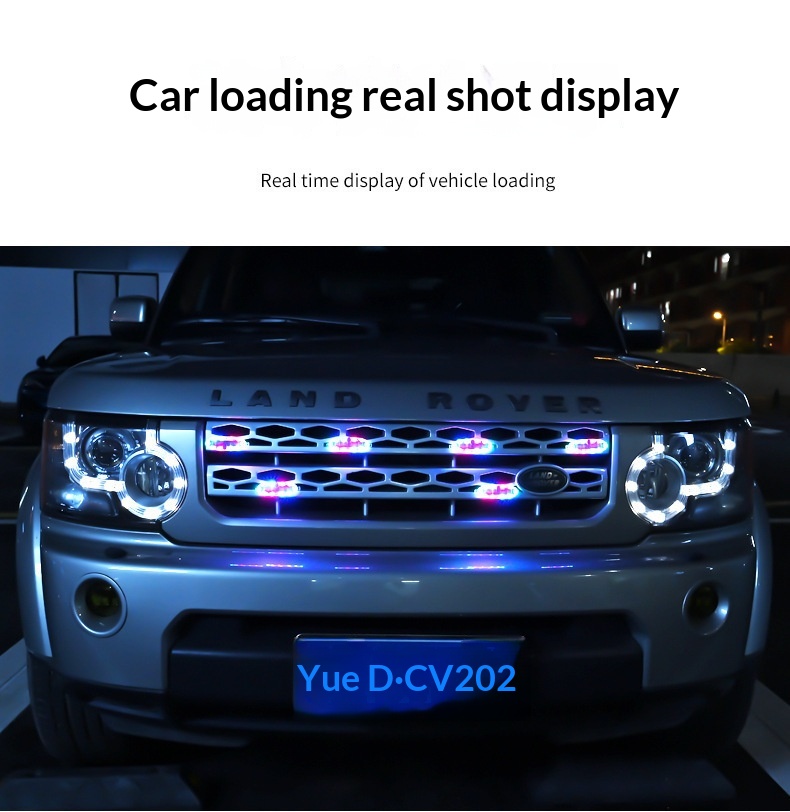 Solar Led Warning Light For Motorcycle Bicycle And Car Anti-collision_voghion.com