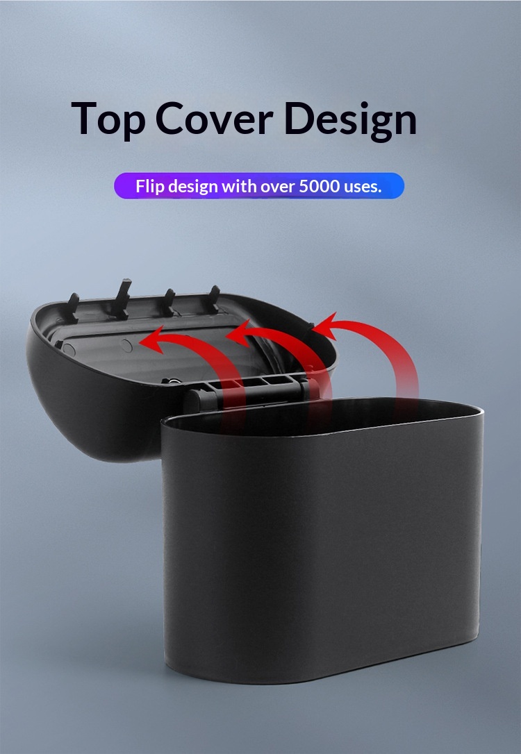 Cestino da appendere alla portiera dell'auto, pratico e multifunzionale, ideale per la fila anteriore._voghion.com