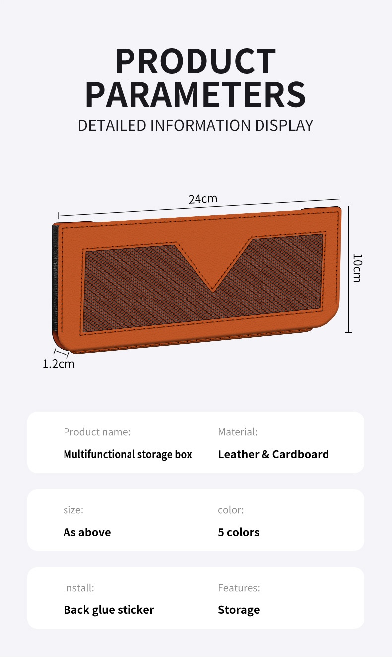 Netvak voor bonnetjes, pasjes, telefoon, multifunctionele opbergtas aan de zijkant, complete auto-interieuraccessoires_voghion.com