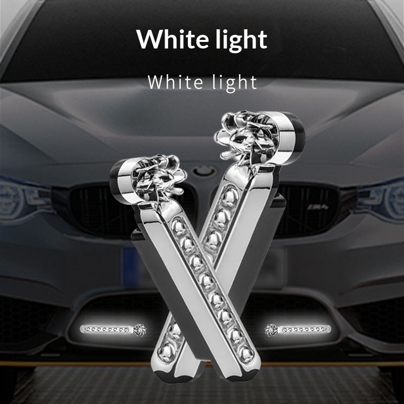 Power Running Car Blinkende Energie LED Daytime Wind Light Keine Verkabelung erforderlich_voghion.com