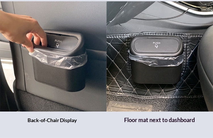 Cestino da appendere alla portiera dell'auto, pratico e multifunzionale, ideale per la fila anteriore._voghion.com