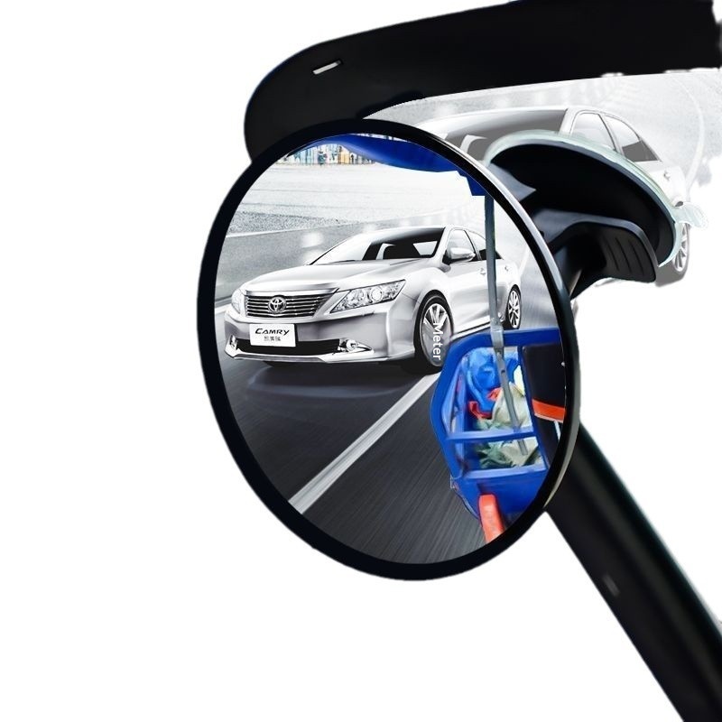 Espejo retrovisor auxiliar reflectante de gran angular para observación de bebés en el interior del coche, ideal para triciclos y para marcha atrás._voghion.com
