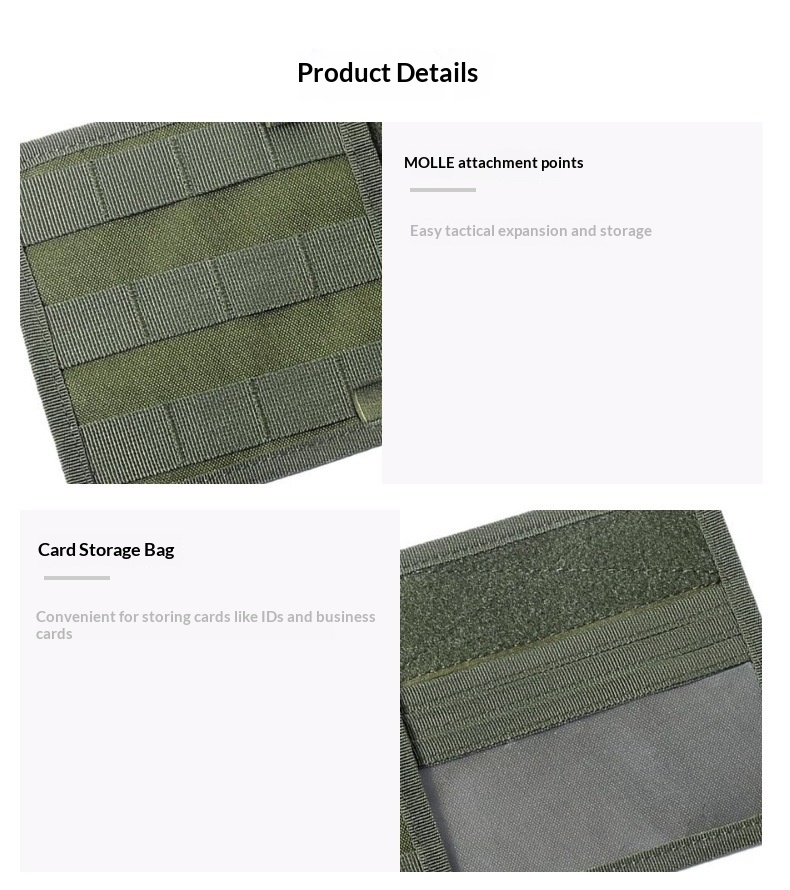 Car Sun Visor Makeup Mirror Storage Tactical Accessory Organizer Molle Miscellaneous Bag Hanging Type_voghion.com