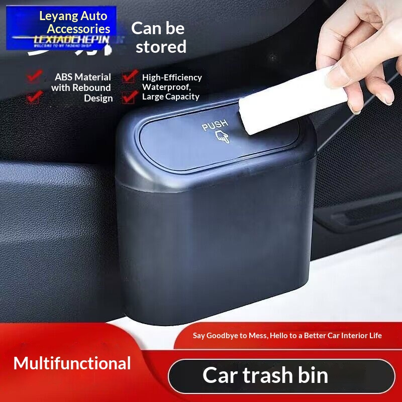 Cestino da appendere alla portiera dell'auto, pratico e multifunzionale, ideale per la fila anteriore._voghion.com