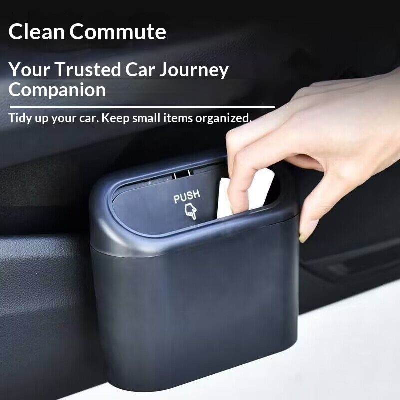 Cestino da appendere alla portiera dell'auto, pratico e multifunzionale, ideale per la fila anteriore._voghion.com