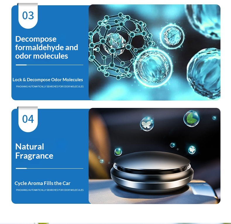 Ufo formad billuftfräschare med metallbas och doft_voghion.com