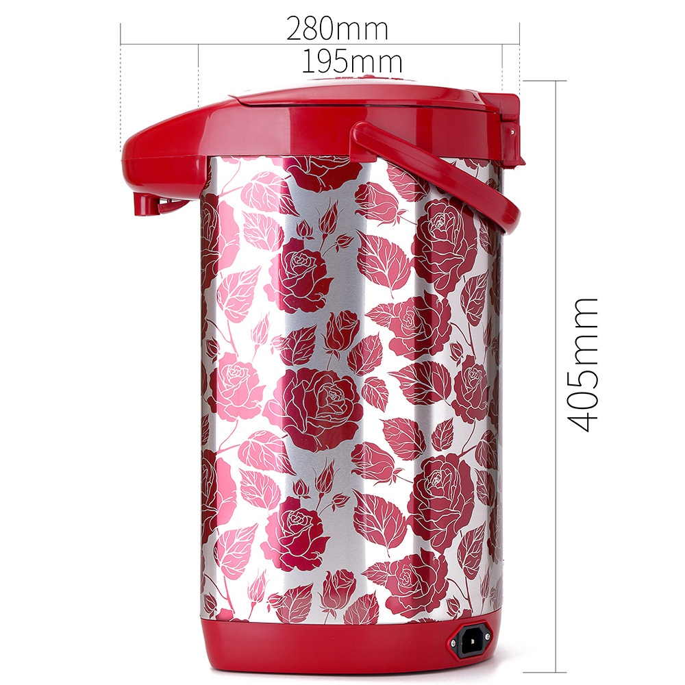 Bollitore elettrico domestico a temperatura costante con erogazione automatica dell'acqua, isolamento intelligente e standard UE._voghion.com