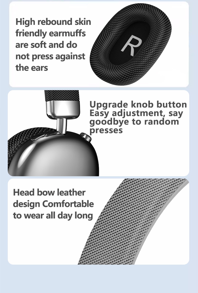 Cross-Border Hot-Selling Head-Mounted P959 Wireless Bluetooth Supports Card Insertion E-commerce Suitable For_voghion.com