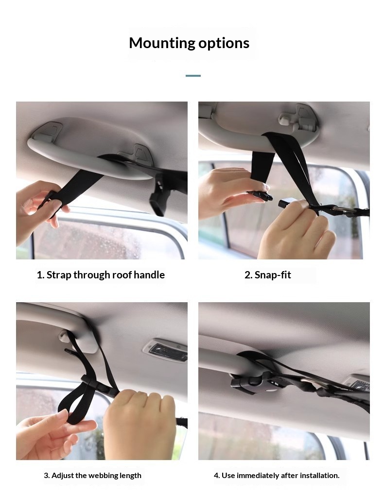 Rete portaoggetti da soffitto per auto organizer da viaggio_voghion.com