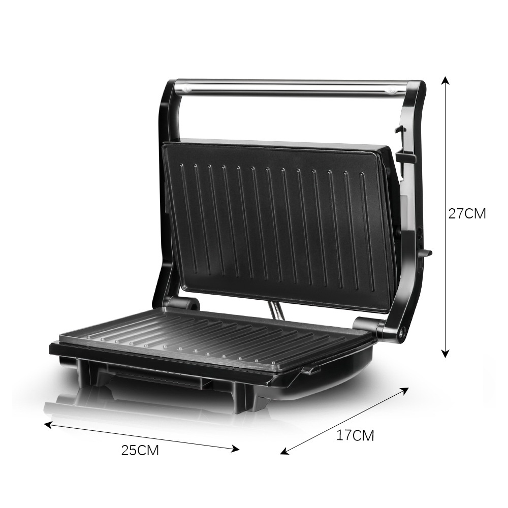 Sandwich Maker And Panini Grill For Breakfast And Meat Toaster_voghion.com