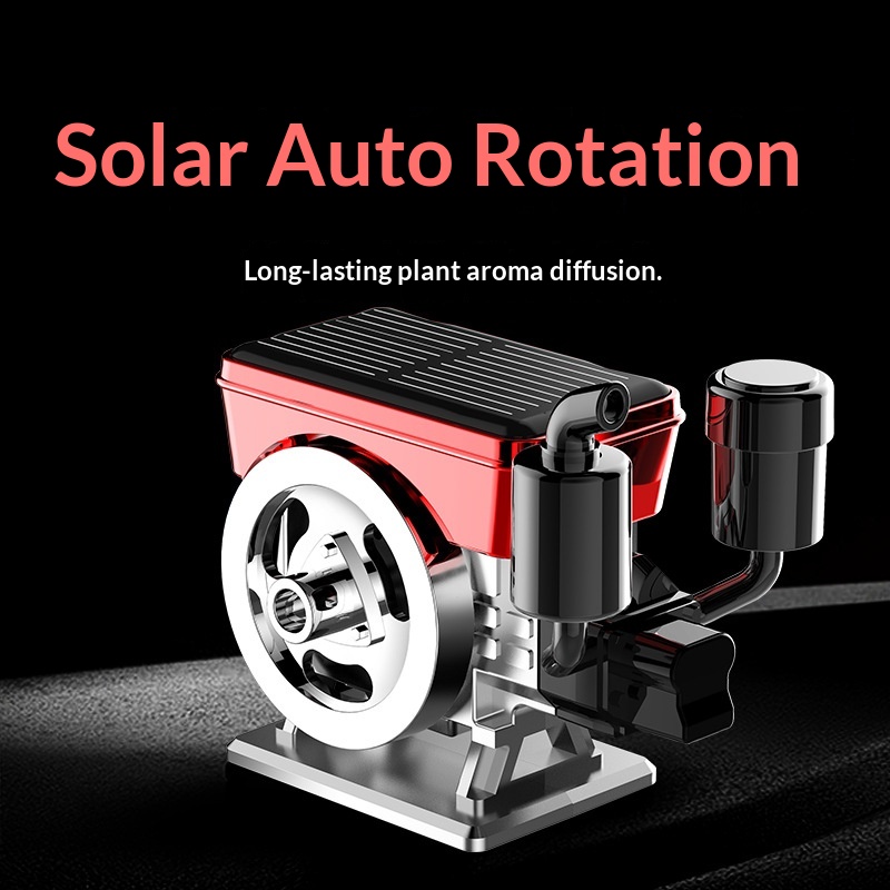 Cross-Border Fortune Machine Car High-End Long-Lasting Fragrance Solar Automatic Rotating Aromatherapy Perfume Ornament_voghion.com