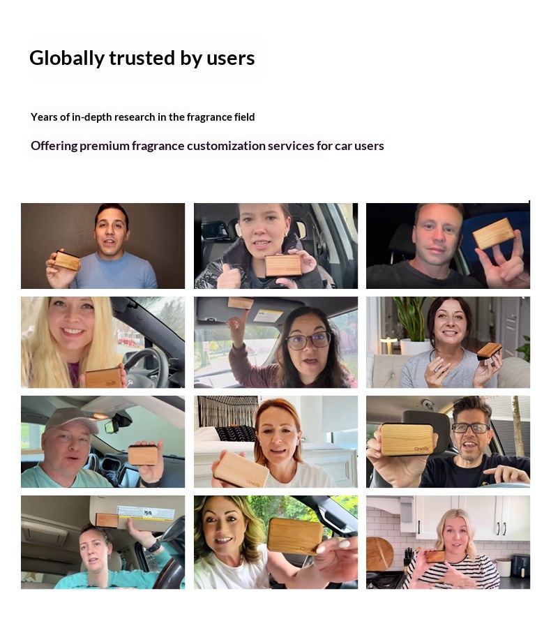 Auto Duftbaum Für Sonnenblende Luxuriöser Holz Lufterfrischer_voghion.com