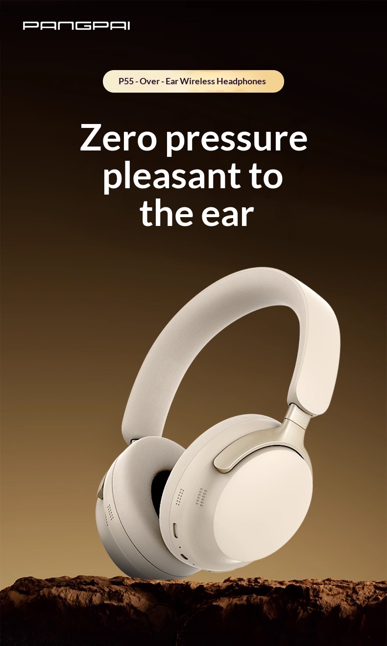 Bluetooth Headphones Wireless Stereo Over-ear Headset For Mobile_voghion.com
