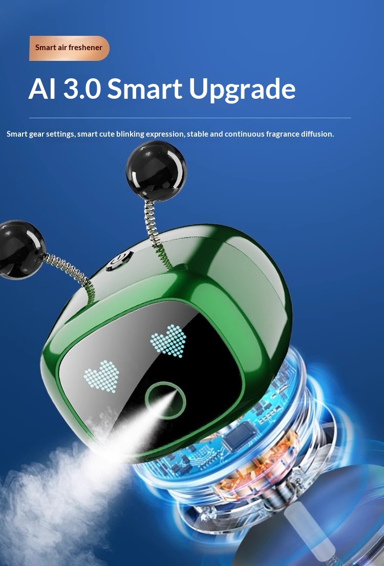 Smart bil aromaterapi luftfriskare för luftventilation_voghion.com