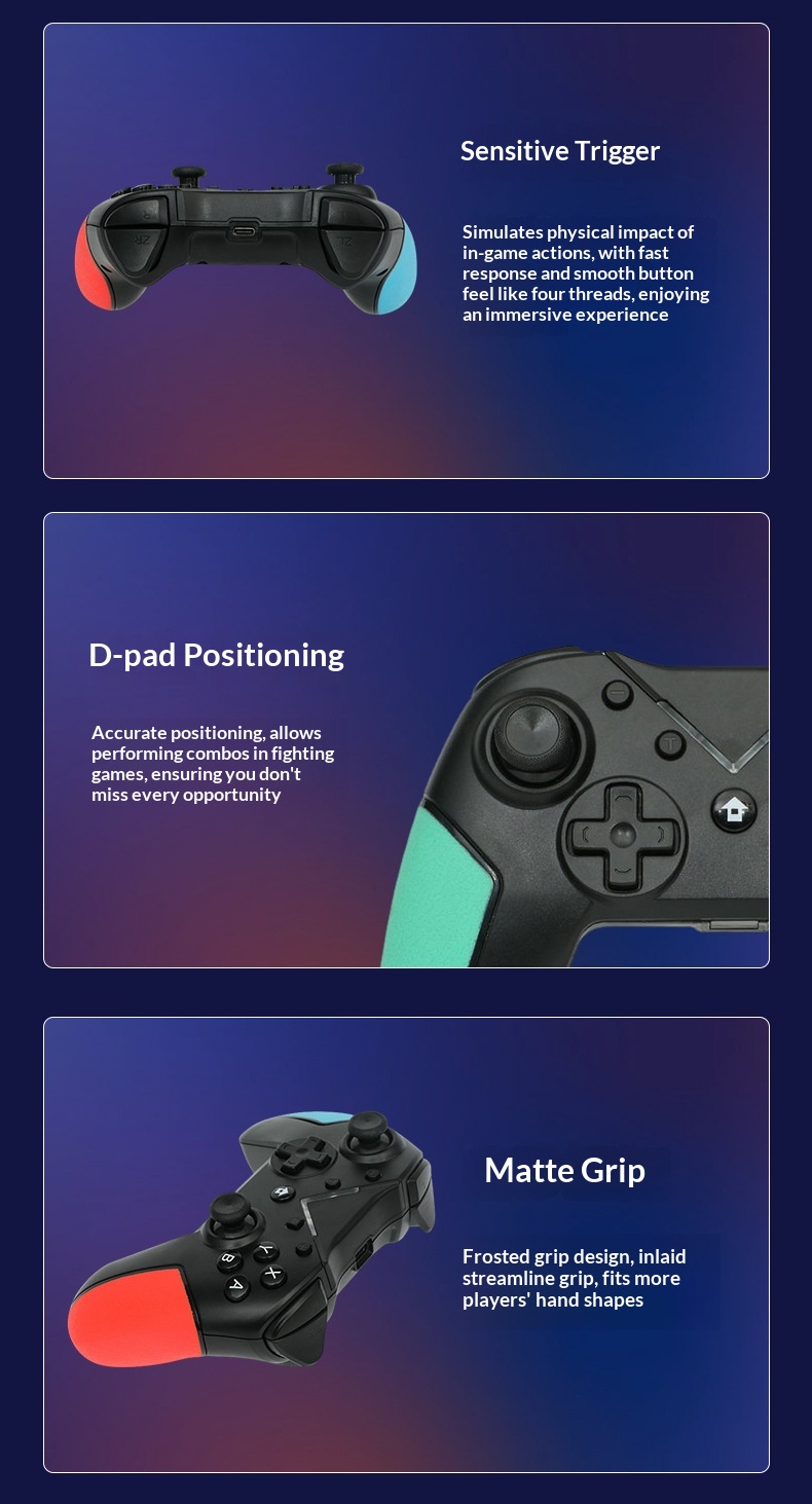 Hersteller Großhandel PRO Kabelloses Bluetooth-Spiel mit Weckfunktion, Vibrationsalarm und Gyroskop-Schalter_voghion.com