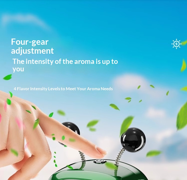 Smart bil aromaterapi luftfriskare för luftventilation_voghion.com