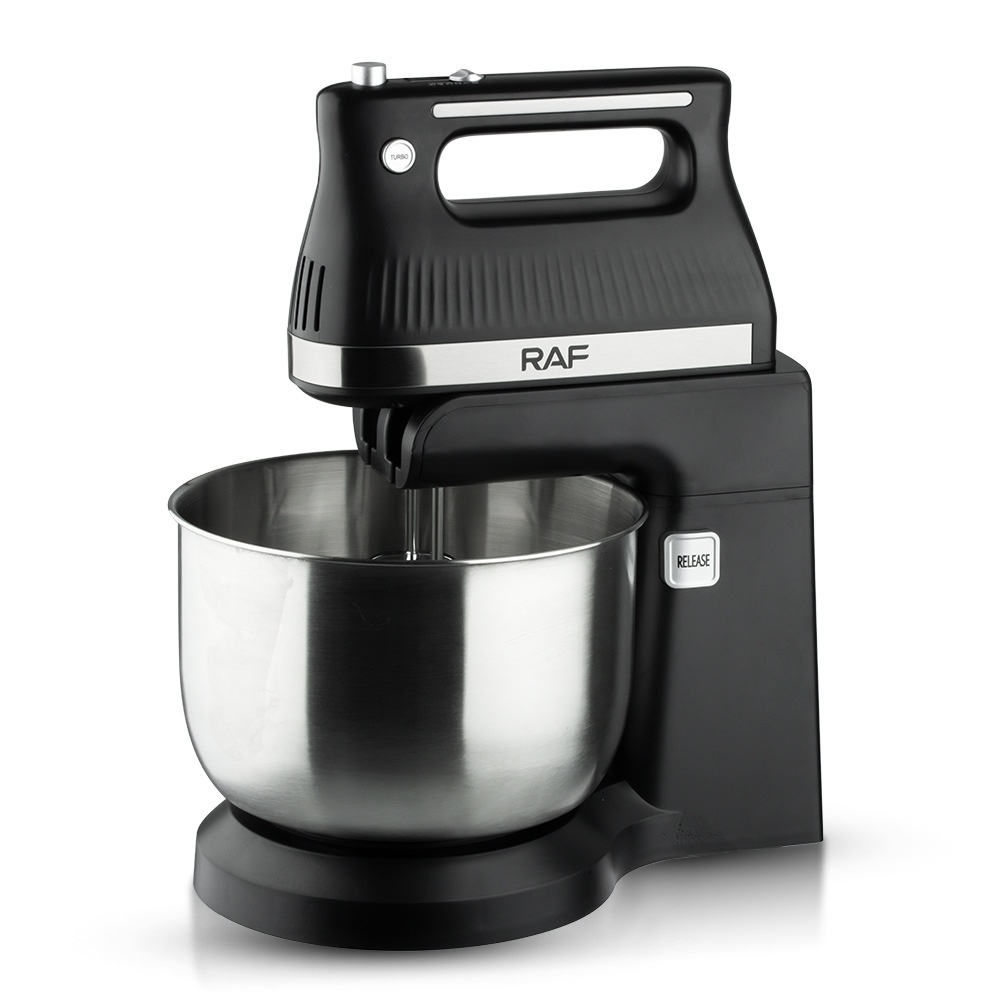 RAF EU Standard Cross-Border Multifunctional Beater Mechanical Multi-Speed Adjustable Electric Cream Egg Dough Mixer_voghion.com