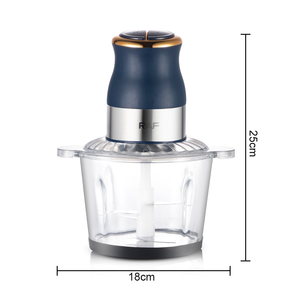 Elektrischer Mini-Zerkleinerer für den Haushalt, multifunktionaler Gemüseschneider und Küchenmaschine zur Herstellung von Hackfleisch_voghion.com